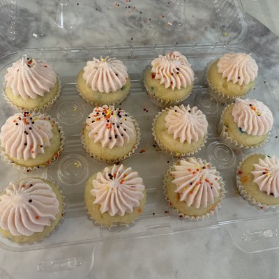 24 Mini Cupcakes 