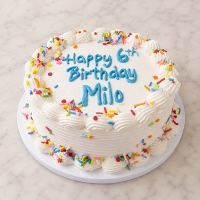 10” Torte Single Layer Cake