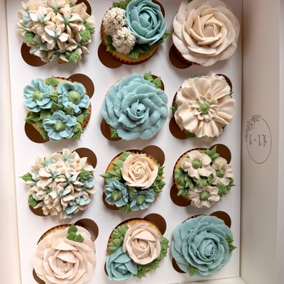 Floral Cupcakes