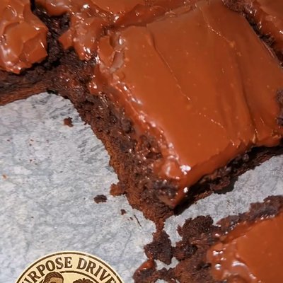 Pan Of Chocolate Brownies 