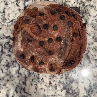 Double Chocolate Chip Sourdough Loaf
