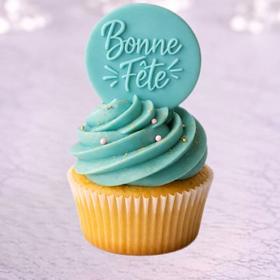 Custom Birthday Fondant Cupcakes 