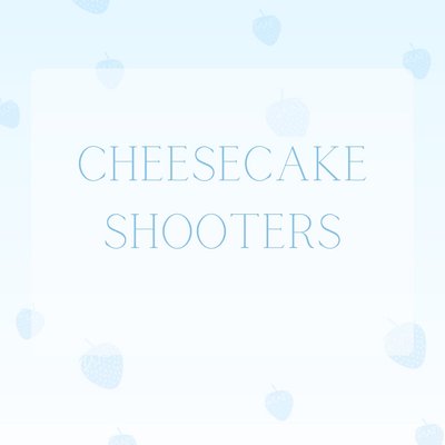5oz Cheesecake Shooter Cups