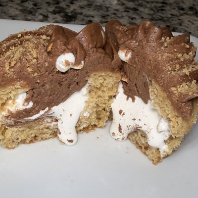 S’mores Sourdough Cupcakes 