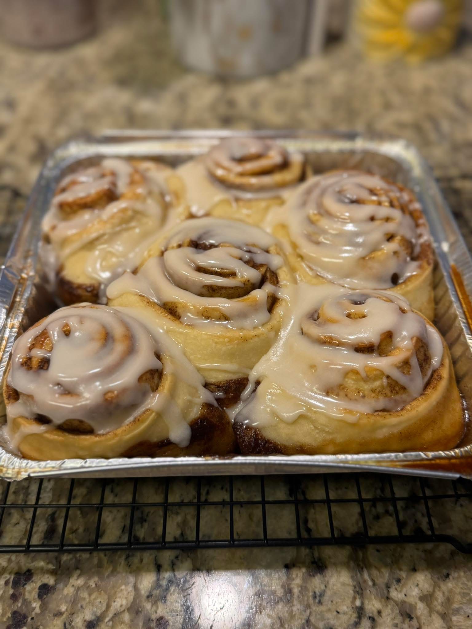Sourdough Cinnamon Rolls