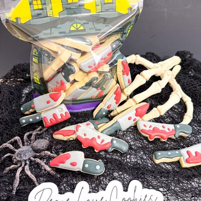 Bag Of Mini Bloody Knives