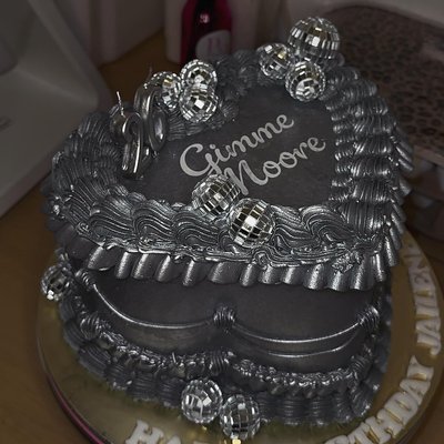 8 Inch Heart Cake 