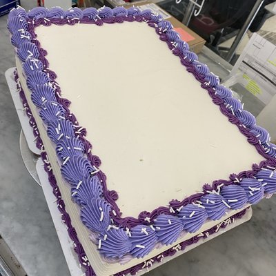 1/4 Sheet Cake