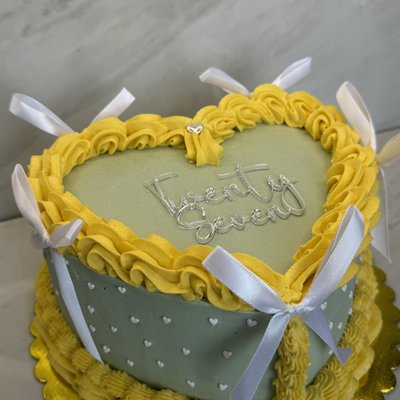 Heart-Shaped Cake