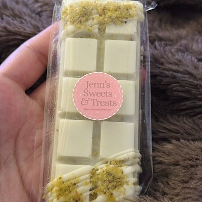 White Chocolate Pistachio Mini Bar