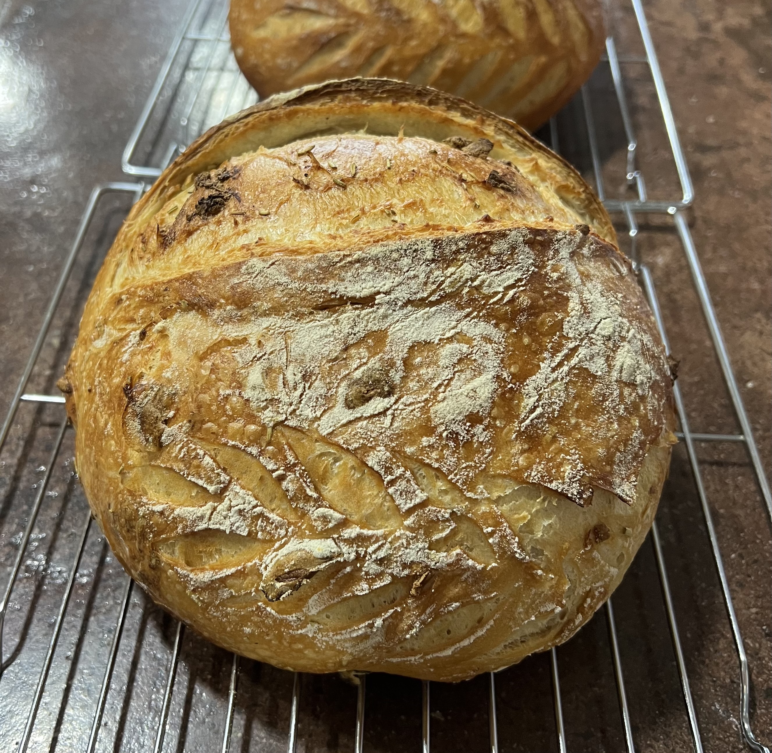 Sourdough Roasted Garlic-Rosemary 