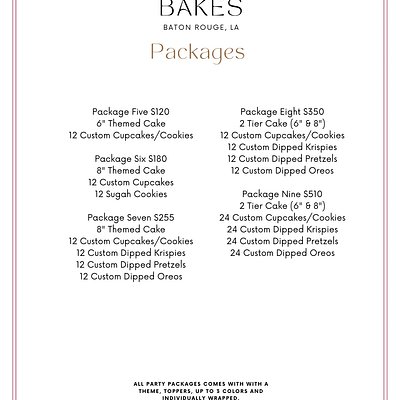 Party Package 5