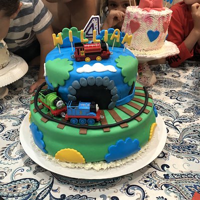 Thomas The Train Cake