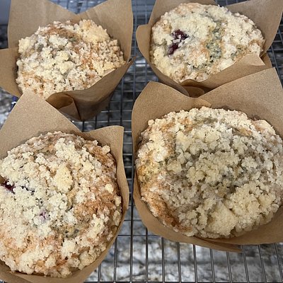 Sourdough Blueberry Muffins (4 pack)