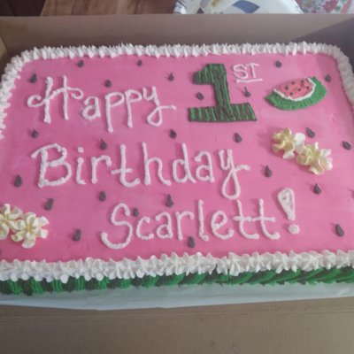 Full Sheet Cakes