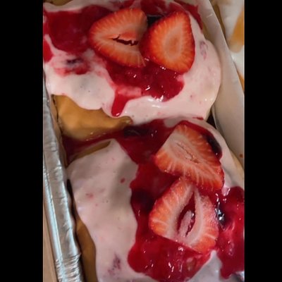 Strawberries & Cream Roll (2)