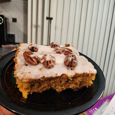 Sweet Potato Honey Bun Cake 9x13