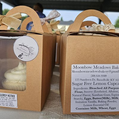 Sugar Free Lemon Cupcakes