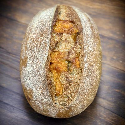 Cheddar Jalapeño Sourdough Bread