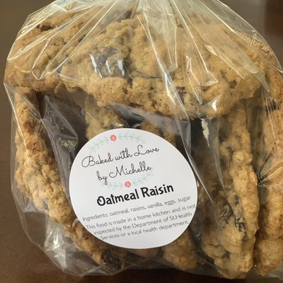 Oatmeal Raisin Cookies 
