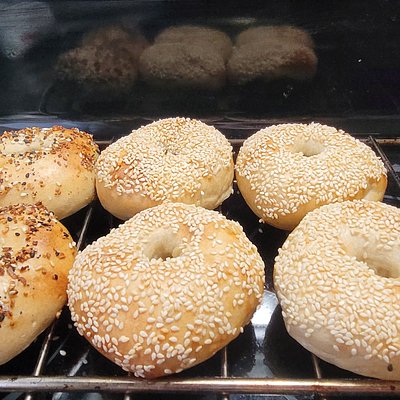 Assorted Sourdough Bagels (Reg Toppings Only)
