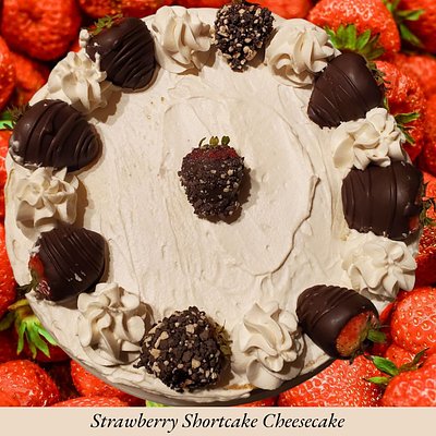Strawberry Shortcake Cheesecake