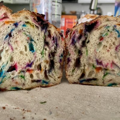 Confetti sourdough