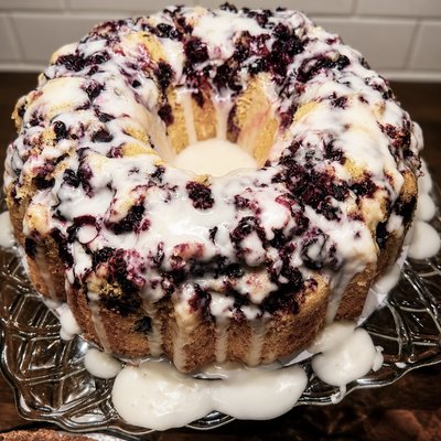 Lemon Blueberry Bundt Cake (1 Full Size)