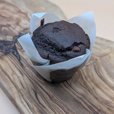 4 Double Chocolate Chip Muffins