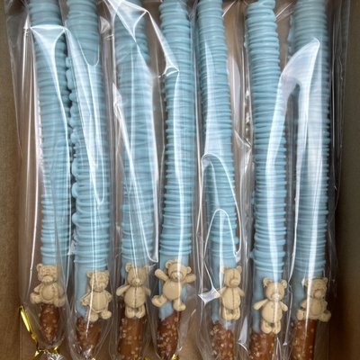 Dozen Chocolate Covered Pretzel Rods