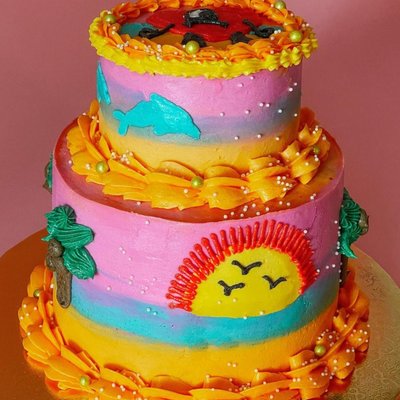 baby tier cake