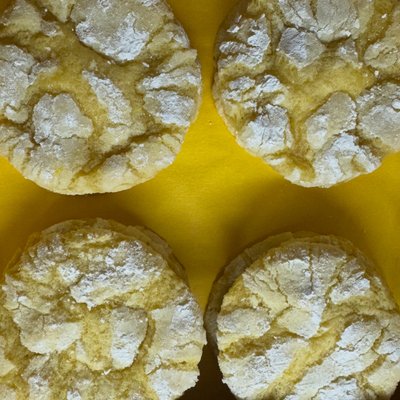 Lemon Crinkle Cookies (12ct) 