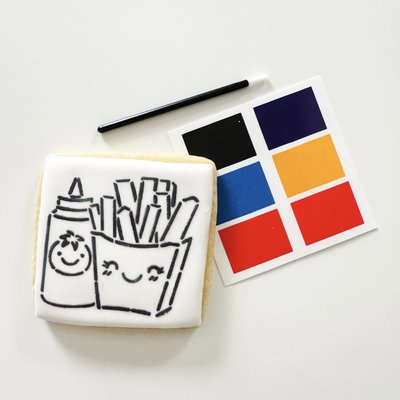French fries- Paint Your Own 