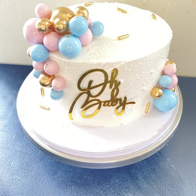 Gender Rev. Pack Cake And Treat