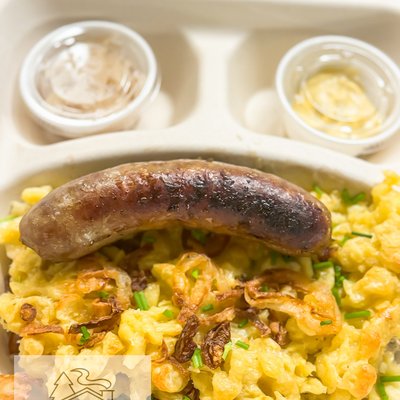 Kässpätzle and Bratwurst (serves 6)