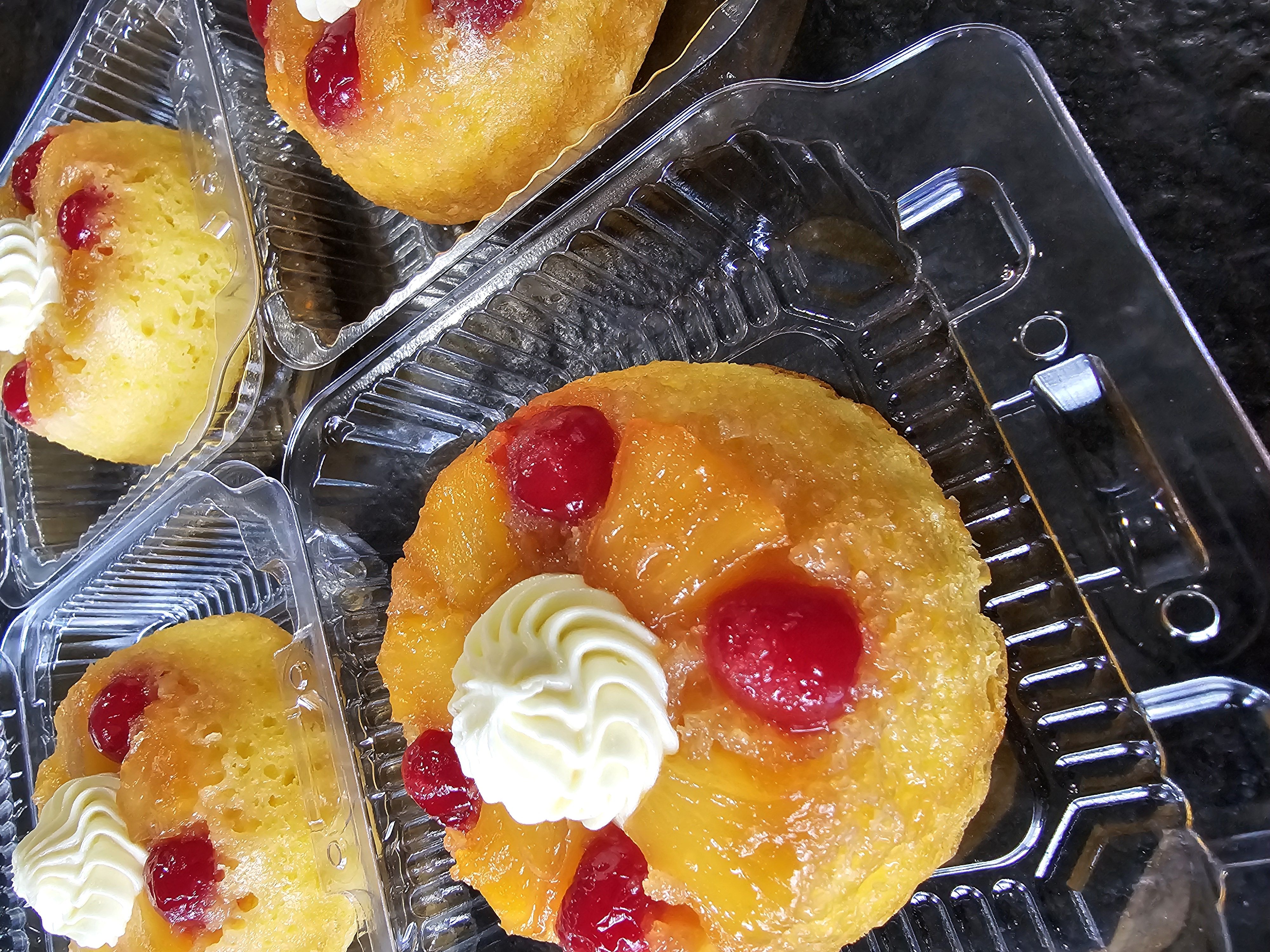 Mini Pineapple Upside Down Cakes