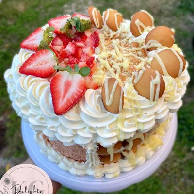 Half And Half Cake