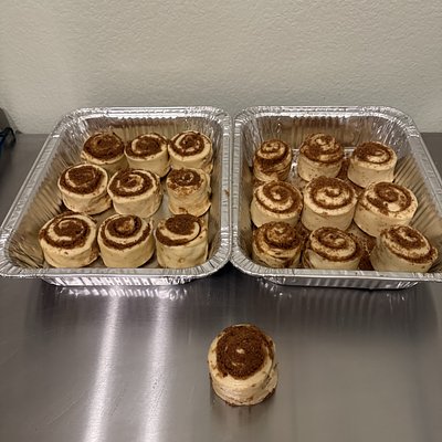 Large Sourdough Cinnamon Rolls 