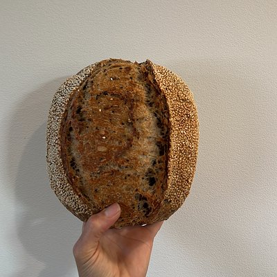 Sesame Sunflower Seed Sourdough  