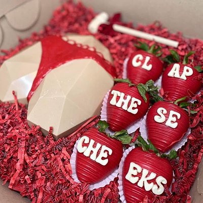 Breakable Heart Filled With kisses And berries