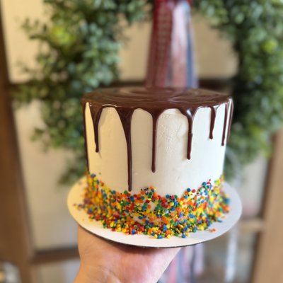6in 3 Layer Custom Cake 