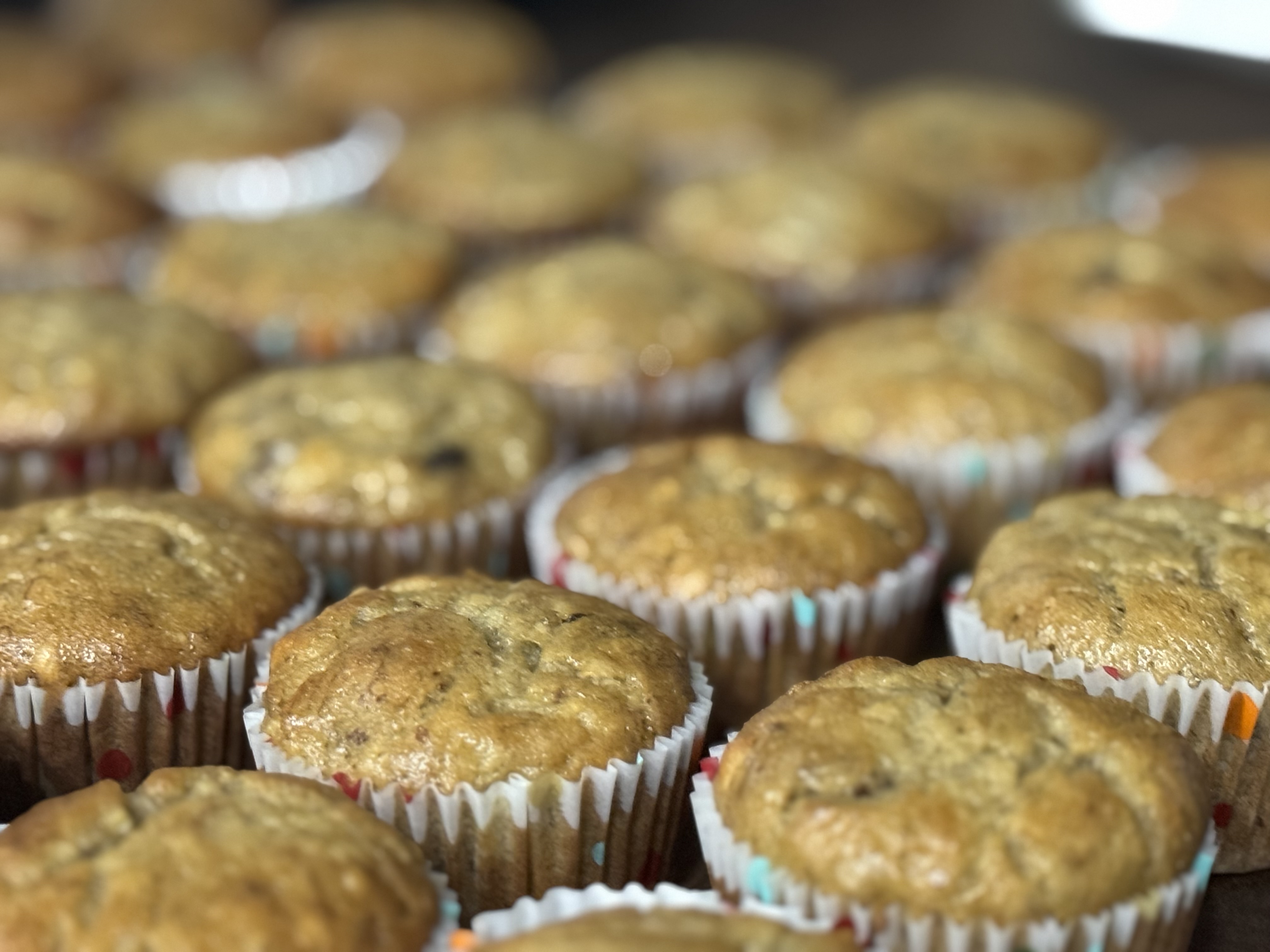 Choco-Nut Banana Muffins (2 Dozen)