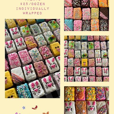 Easter Dipped Treats Krispies,Pretzels, Oreos Please Specify In Order 