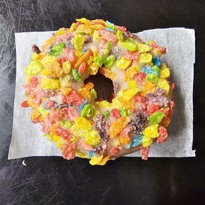 Fruity Pebbles Donut 