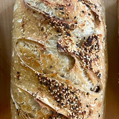 Everything Bagel Sourdough