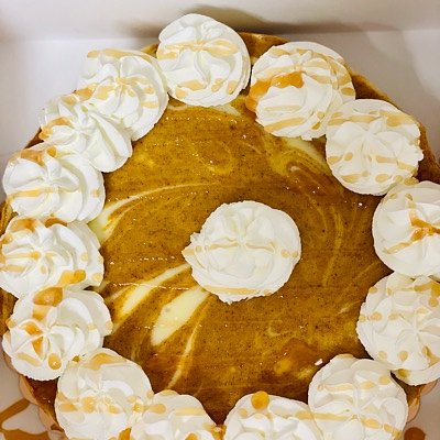 Pumpkin Swirl Cheesecake 