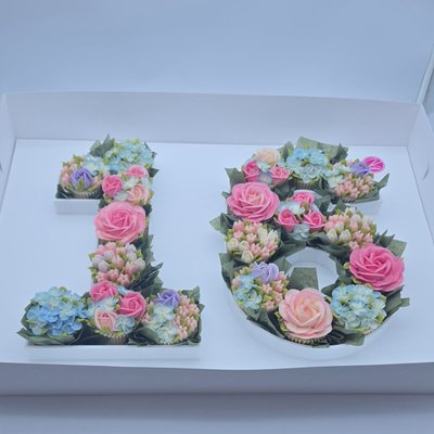 Number / Letter Cupcake Tray