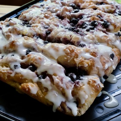 Lemon Blueberry Focaccia