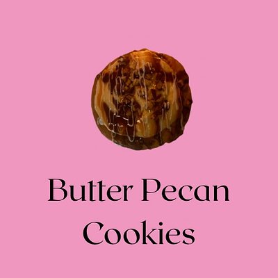 Butter pecan cookies