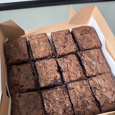 Triple Chocolate Fudge Brownies